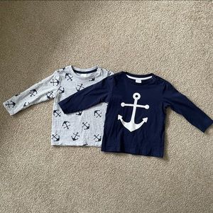 H&M Baby Long Sleeve Shirt Bundle 6-9 Months